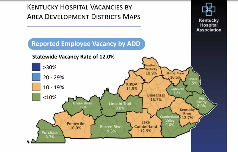 Kentucky hospital workforce is rebounding, but still has too many vacancies聽聽