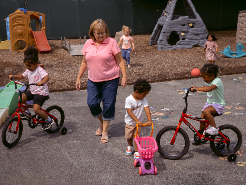 Despite child care industry struggles, Kentucky facility keeps free seat open for a child in need