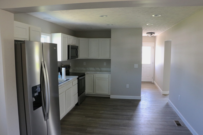 A kitchen inside a finished DreamBuild home.