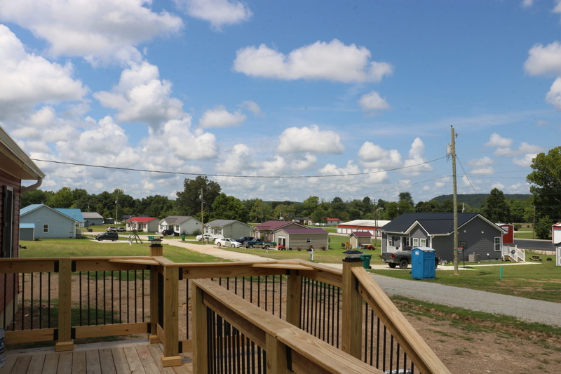 A view of the neighborhood in Bath County.