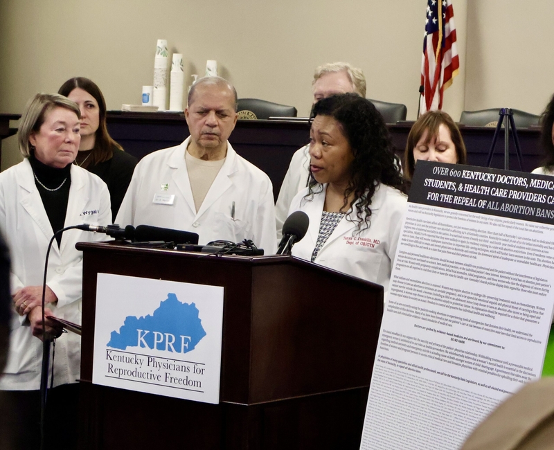 KY woman who says she nearly died from pregnancy complications urges abortion ban repeal