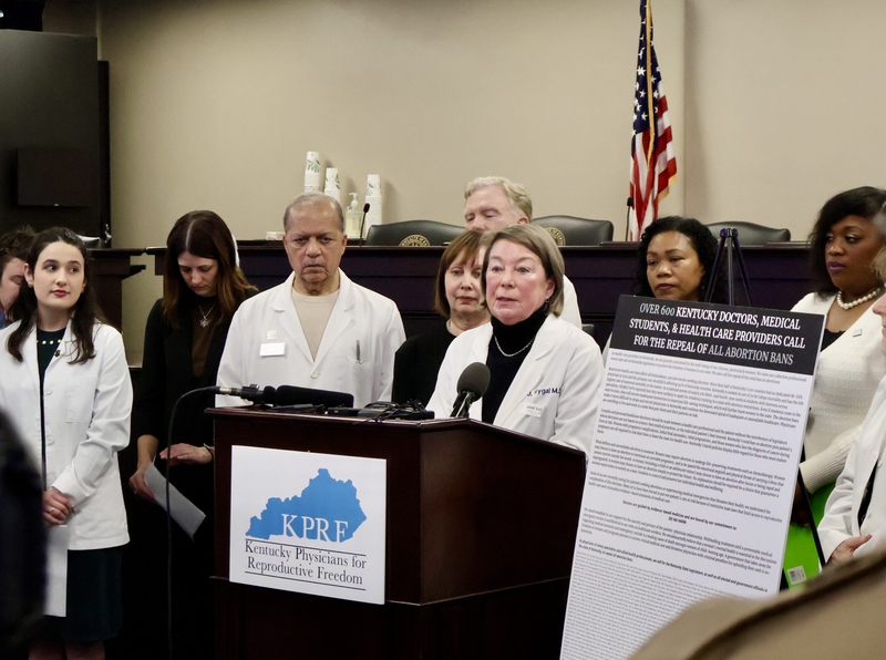 KY woman who says she nearly died from pregnancy complications urges abortion ban repeal