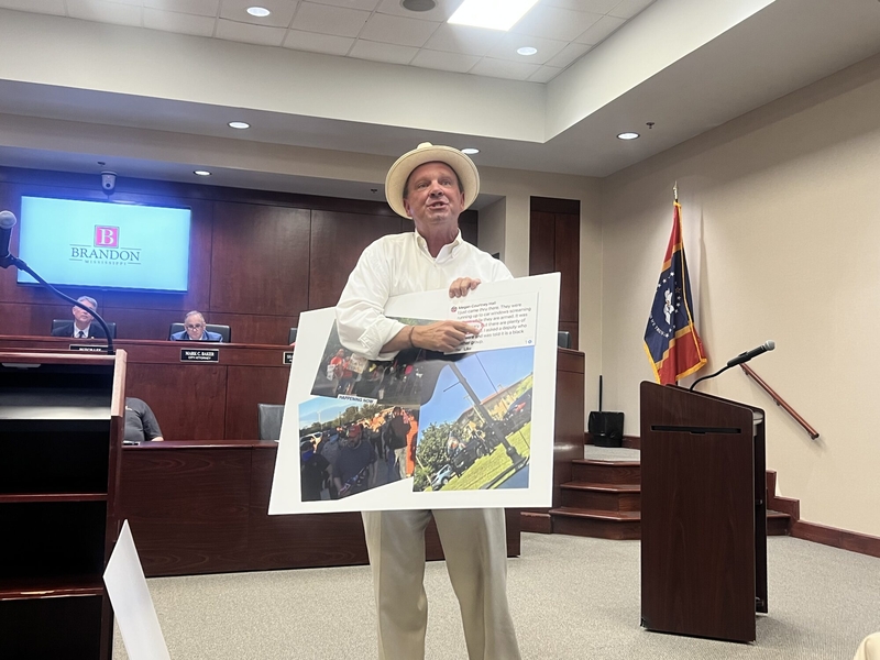 Does a Confederate monument represent Brandon? Locals weigh in at town hall