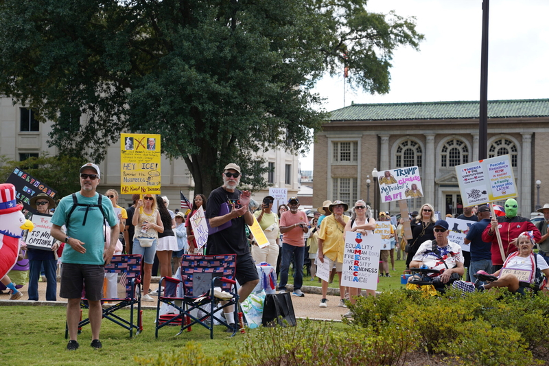 Mississippians protest Trump policies in a national wave of ‘No Kings’ rallies