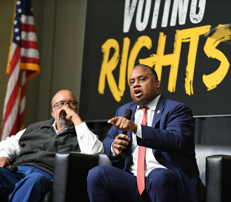 ‘We’re ready to fight’: Thousands protest Mississippi redistricting and rally for voting rights