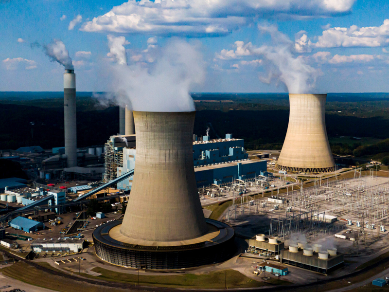 A power plant in Jefferson County Alabama