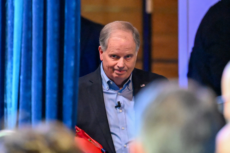 Campaigning around Alabama, Doug Jones tries to open a path for Democrats