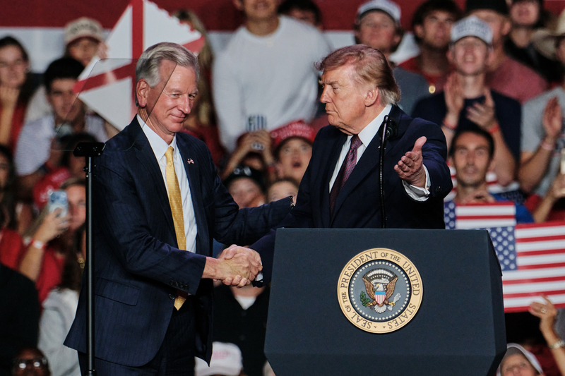 Two men shaking hands