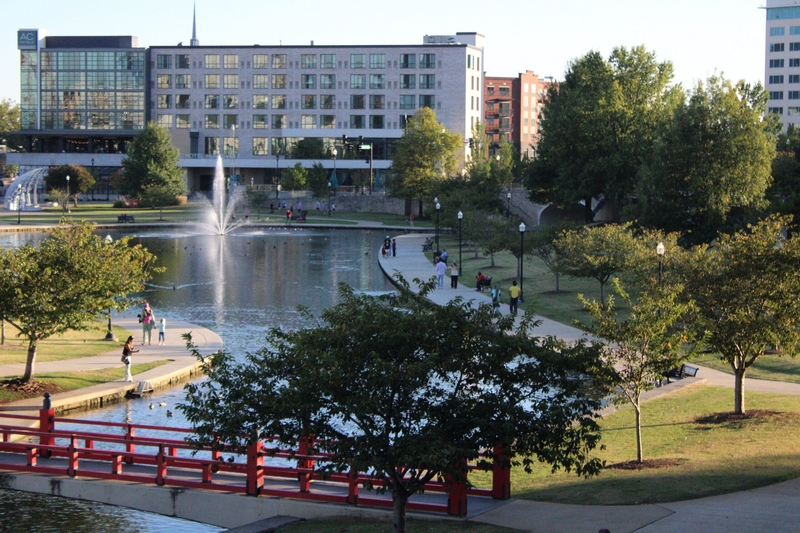 An urban park