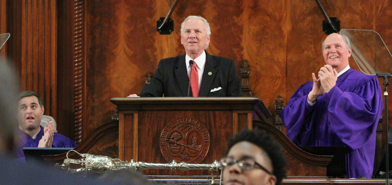 McMaster calls for heftier gun penalties, vows to fight organized labor in 7th State of State