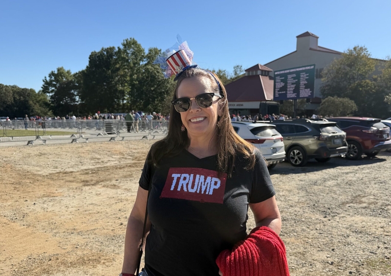 Trump rallies support for Republicans in pre-election visit to deeply red Upstate