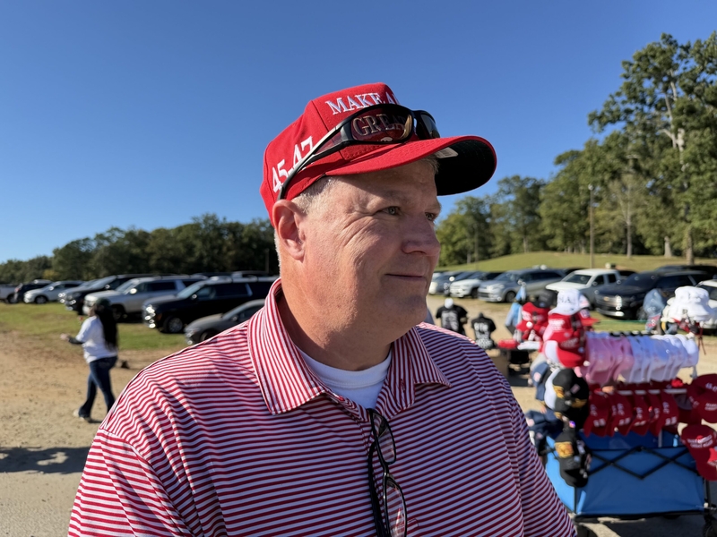 Trump rallies support for Republicans in pre-election visit to deeply red Upstate