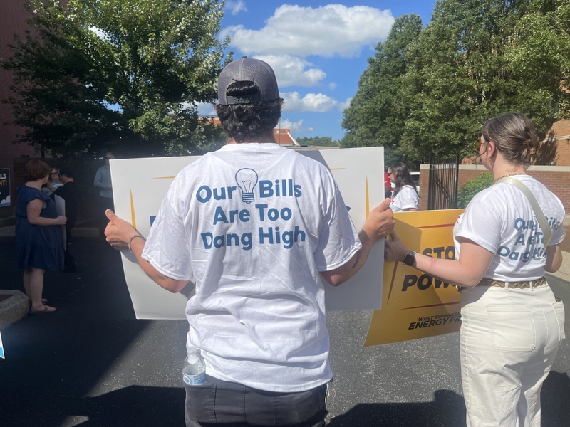 ‘It ain’t right’: West Virginia residents protest another proposed rate hike from AEP