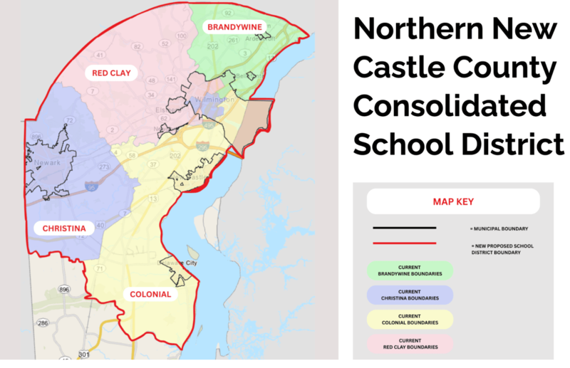 Redistricting task force mulls standards for proposed New Castle County school district