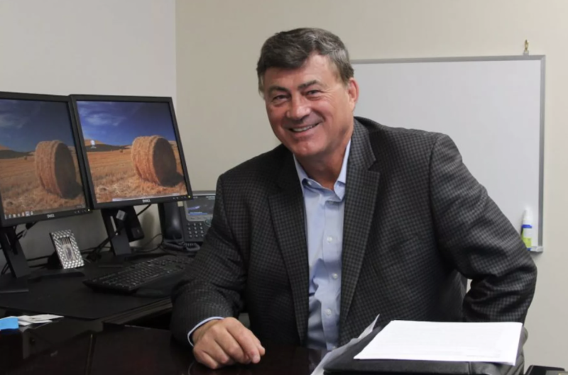 John Hendrix's career in the oil industry has taken him to Egypt, Indonesia and Russia, among other places. (Photo by Rachel Waldholz/Alaska's Energy Desk)