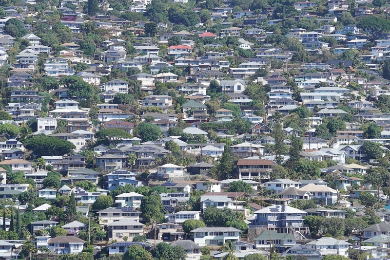 Kaimuki homes along Sierra Drive and Wilhelmina Rise.