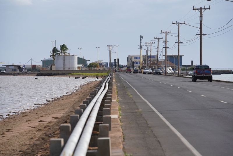 Kaunakakai Harbor.