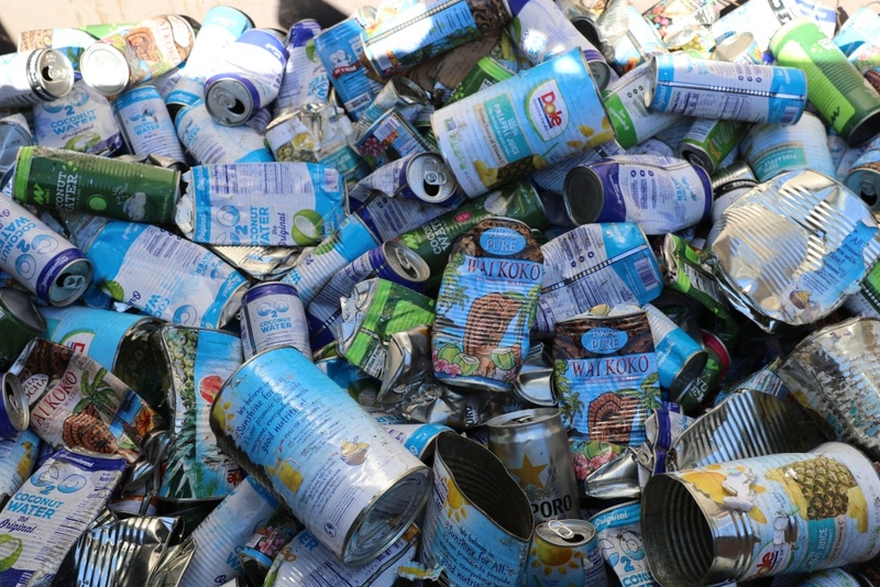 RRR Recycling Stock Aluminum Cans