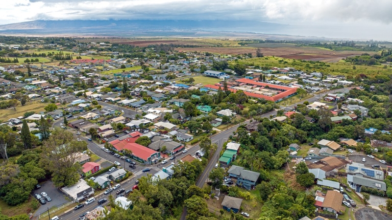 Makawao in Upcountry Maui, July 7, 2023. (Nathan Eagle/Civil Beat/2023)