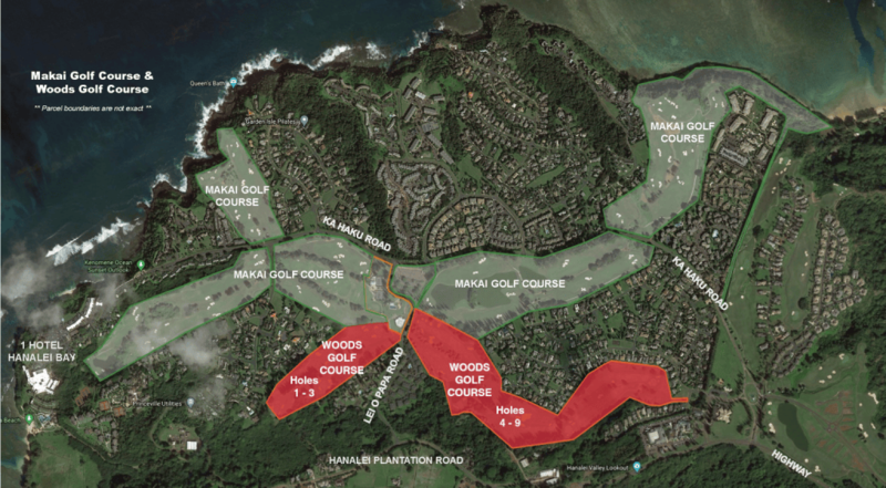 Buried beneath the Princeville Makai Golf Club's defunct Woods Golf Course are the carcasses of cattle that died or were killed during a 1917 anthrax outbreak. (Courtesy: Save Open Space Hui/2025)