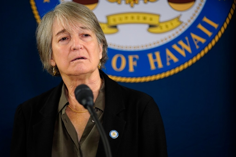Attorney General Anne Lopez addresses the ongoing bribery case involving an influential legislator Friday, Feb. 13, 2026, in Honolulu. (Kevin Fujii/Civil Beat/2026)