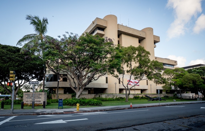 The Prince Jonah Kūhiō Kalanianaʻole Federal Building and U.S. Courthouse in Honolulu May 27, 2027. (Craig Fujii/Civil Beat/2026)