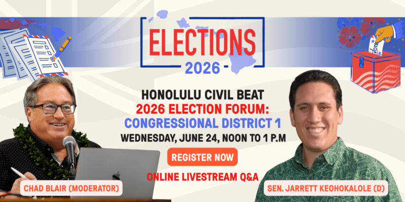 Ed Case Says No To Debating Jarrett Keohokalole In Congressional Race