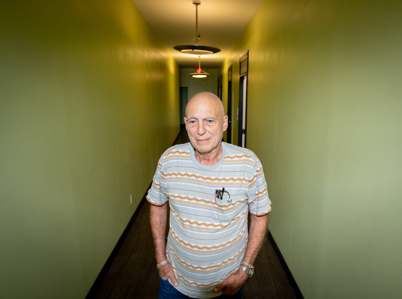 Dr. Joseph Giannasio at CARE Hawaii at Sand Island Sept. 14, 2026. Giannasio saw the early effects of methamphetamines when it first struck the islands in the late 1980s. (Craig Fujii/Civil Beat/2026)
