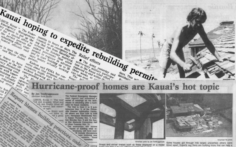 Painful Lessons From ʻIniki Help Kauaʻi Homes Weather Hurricane Lowell