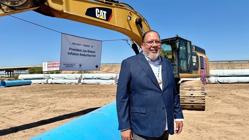 Gila River Indian Community breaks ground on two water conservation projects
