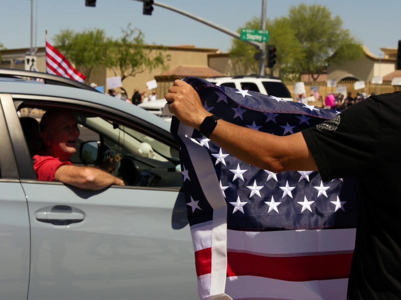 Anti-Trump ‘No Kings’ rallies draw massive crowds, despite Arizona’s sweltering summer heat