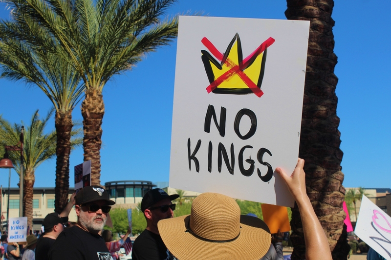 Anti-Trump ‘No Kings’ rallies draw massive crowds, despite Arizona’s sweltering summer heat