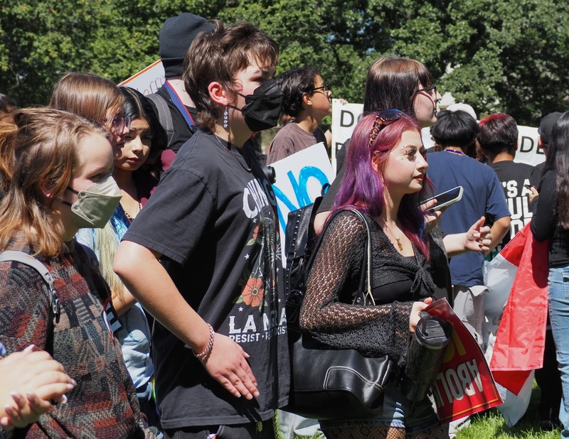Colorado high school students participate in statewide walkout to protest ICE
