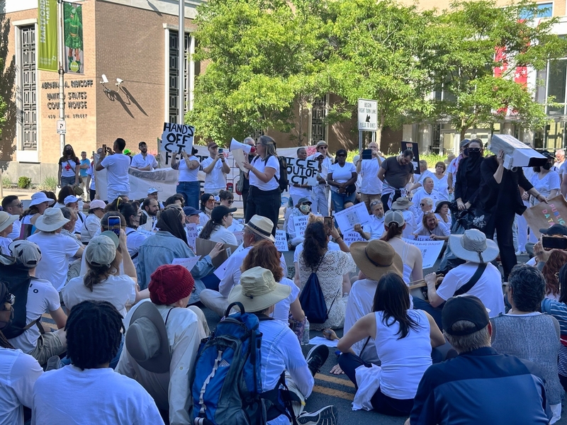 ICE protest at federal building calls attention to CT enforcement operations
