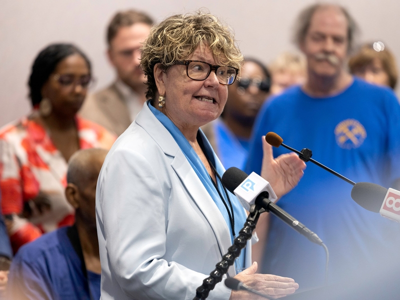 Lamont pledges eviction reform as tenants, lawmakers condemn corporate landlord