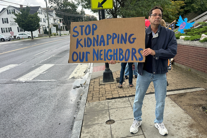 In Danbury, some are hiding from ICE. Others are following them.