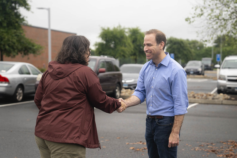 Burst of outside spending for Bronin, Larson in final weeks