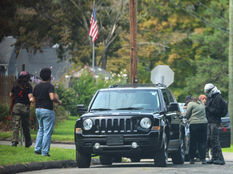 In Danbury, some are hiding from ICE. Others are following them.