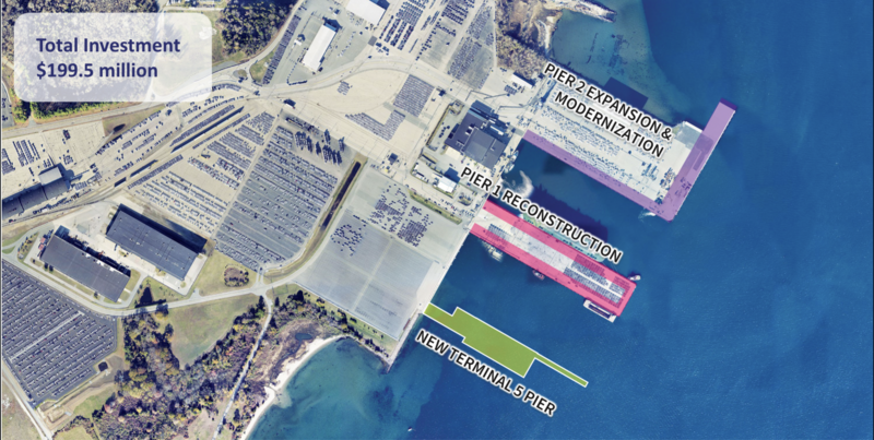 Order in the Port: Work underway to rebuild Quonset’s Pier 1 | News ...