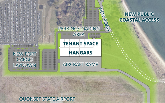 Quonset offshore wind hub would pair air and sea transportation | News ...
