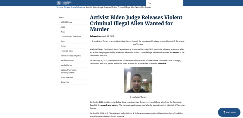 RI federal judge orders investigation after ICE failed to disclose man’s murder warrant