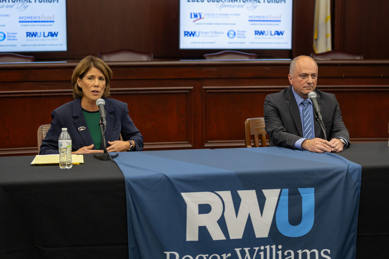 Foulkes, Block share views on government efficiency and affordability in first post-primary matchup