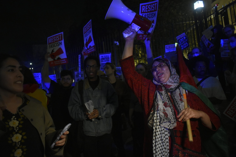 Protesters at Georgia Capitol decry Trump policies ranging from deportation to trans restrictions