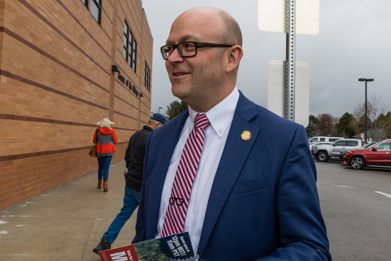 Idaho Secretary of State Phil McGrane