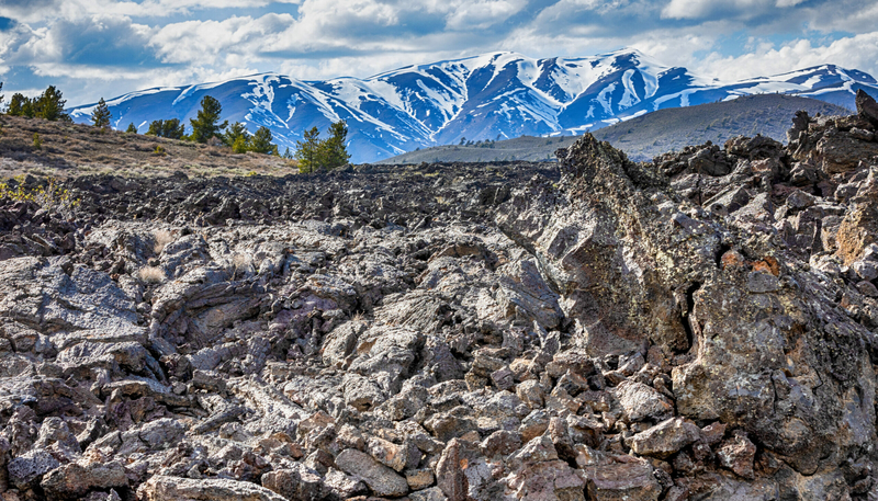 Craters of the Moon in Idaho