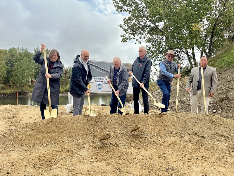 Ridenbaugh Dam Groundbreaking