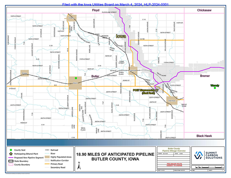 Summit wants to add 340 pipeline miles in Iowa