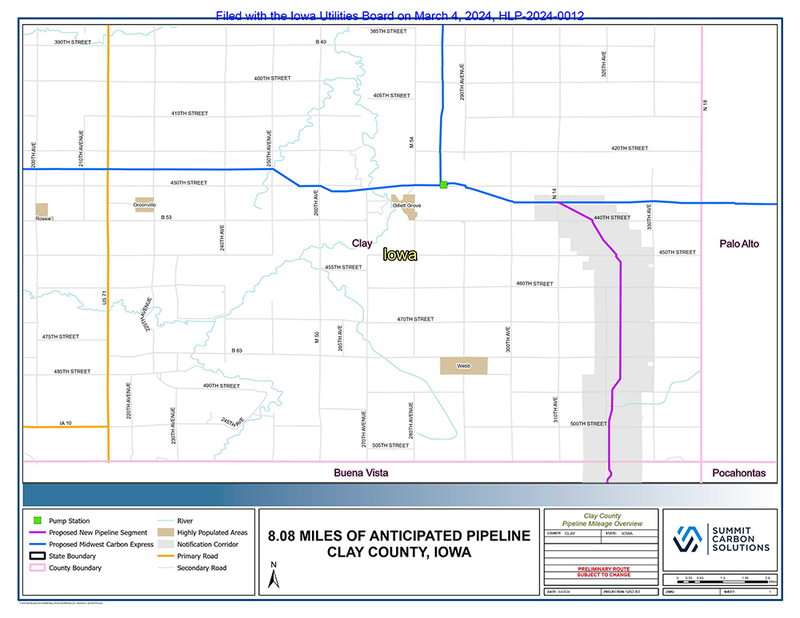 Summit wants to add 340 pipeline miles in Iowa