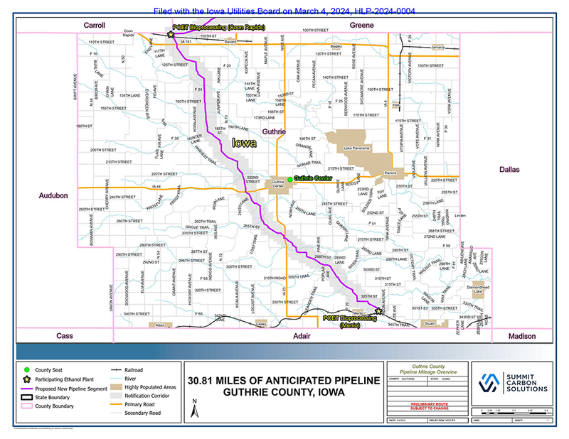 Summit wants to add 340 pipeline miles in Iowa