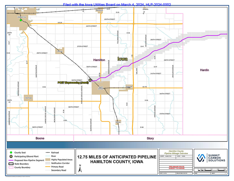 Summit wants to add 340 pipeline miles in Iowa